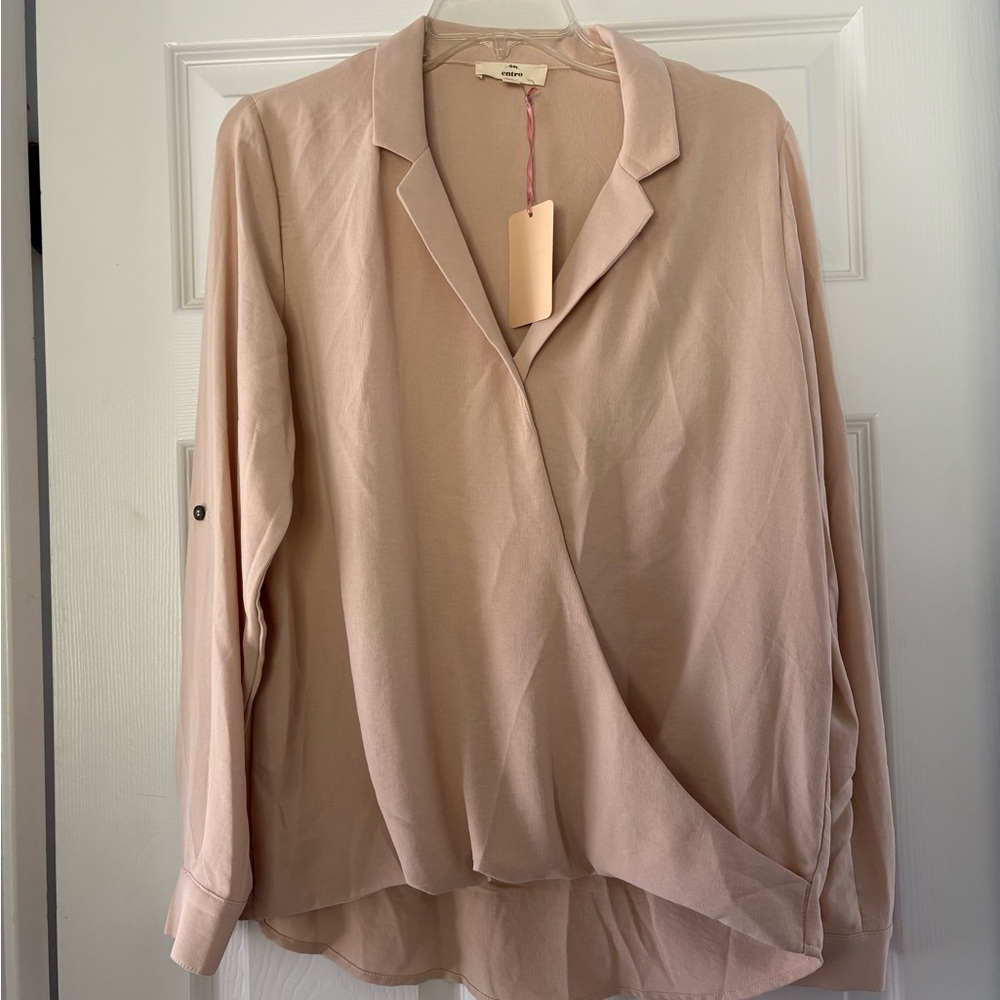 Entro Wrap Blouse